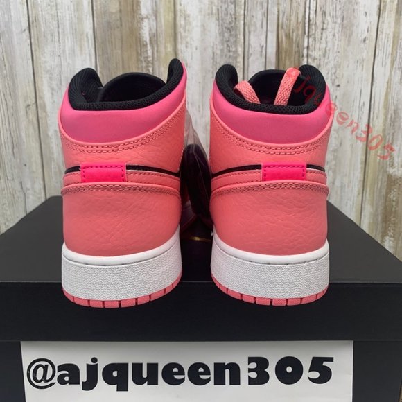 Air Jordan 1 Mid Coral Chalk - Picture 5 of 6
